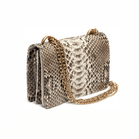 real snakeskin bolsa